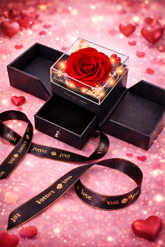 Preserved Flower Box – Best Wishes