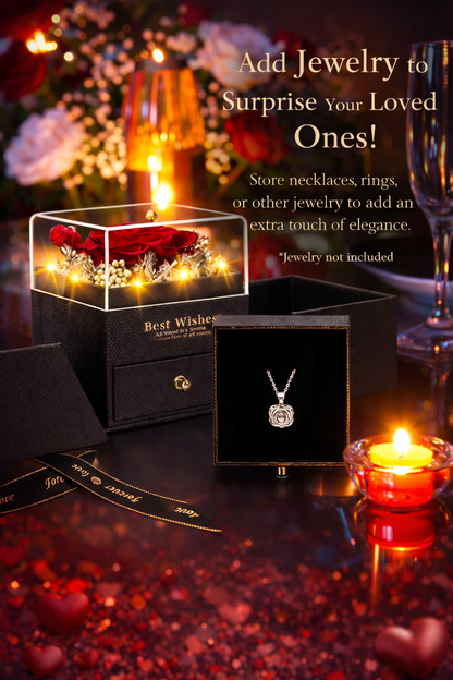 Preserved Flower Box – Best Wishes