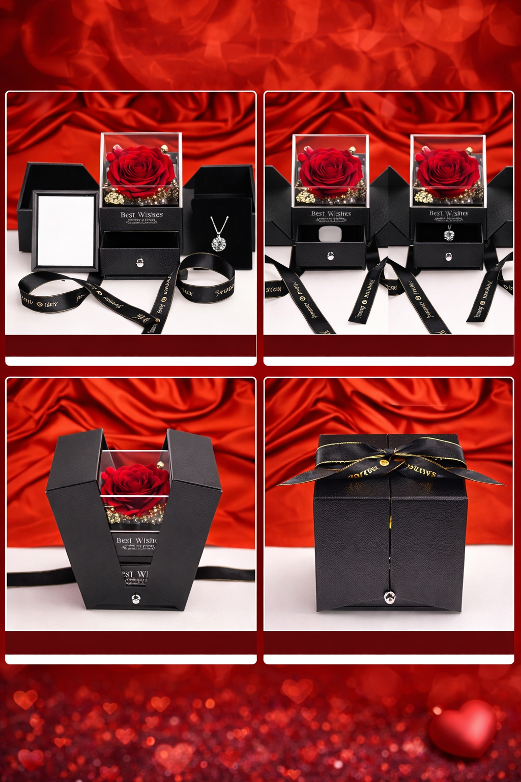 Preserved Flower Box – Best Wishes