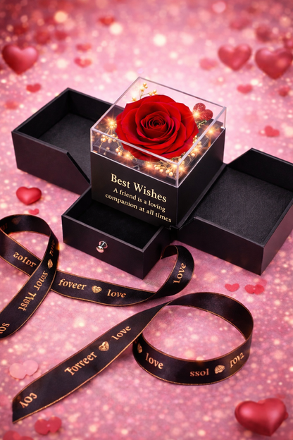 Preserved Flower Box – Best Wishes