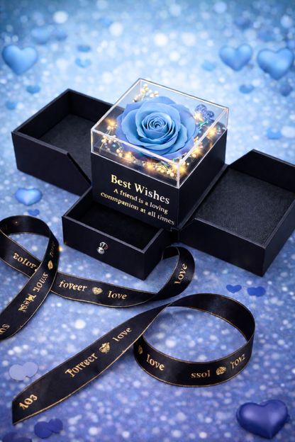 Preserved Flower Box – Best Wishes